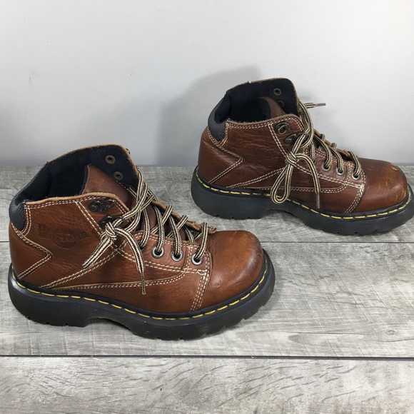 Dr. Docs Martens Doc 8A07 Mens Lace Up Air Wair Punk Grunge Soft Toe Boots US 5 main image 7